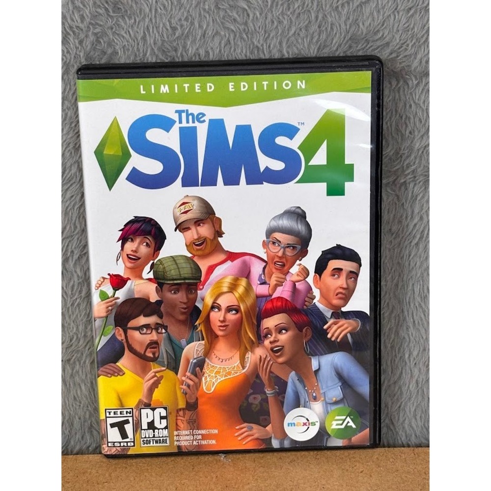 The Sims 4 Limited Edition PC DVD-ROM 2014 EA Maxis Life of the Party Content